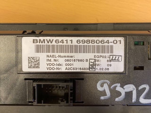 bontott BMW 3 E90 Fűtéskapcsoló