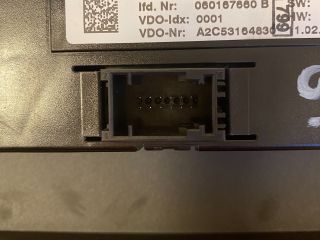 bontott BMW 3 E90 Fűtéskapcsoló