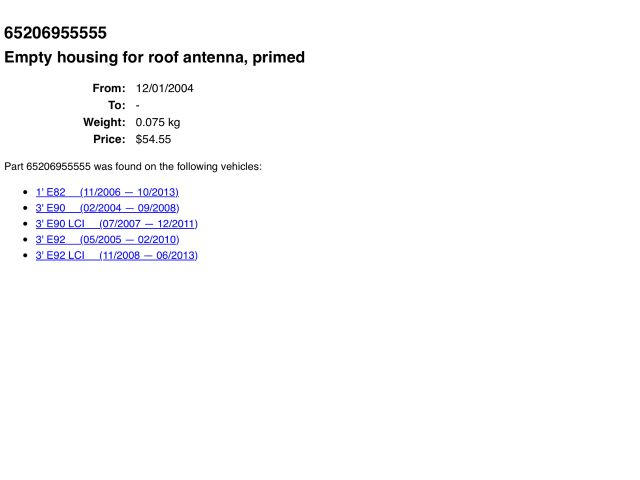 bontott BMW 3 E90 GPS Tartó Konzol