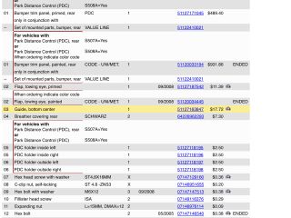 bontott BMW 3 E90 Hátsó Lökhárító Alsó (Műanyag)