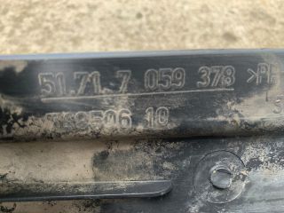 bontott BMW 3 E90 Jobb első Hátsó Dobbetét (Kerékjárati, Műanyag)