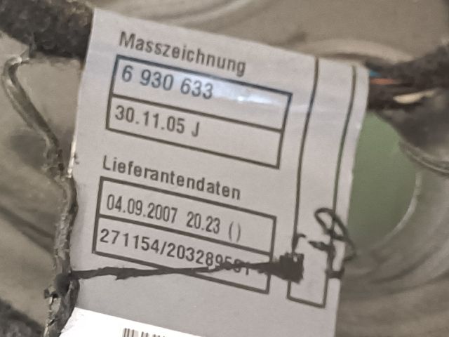 bontott BMW 3 E90 Jobb hátsó Ajtó (Üres lemez)