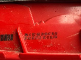 bontott BMW 3 E90 Jobb Külső Hátsó Lámpa