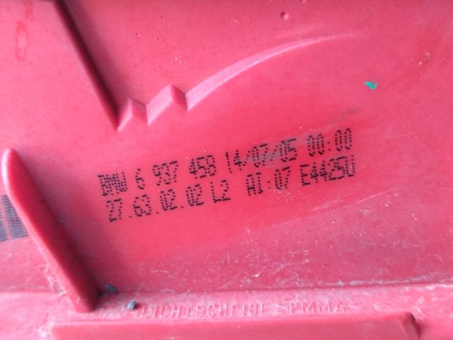 bontott BMW 3 E90 Jobb Külső Hátsó Lámpa