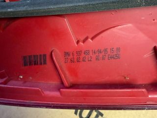 bontott BMW 3 E90 Jobb Külső Hátsó Lámpa