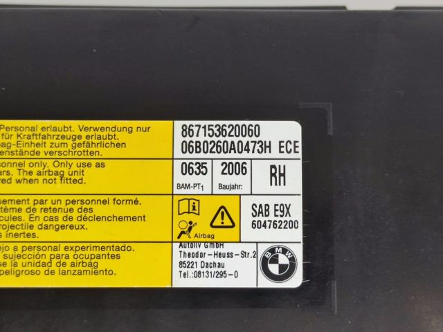 bontott BMW 3 E90 Jobb Oldallégzsák