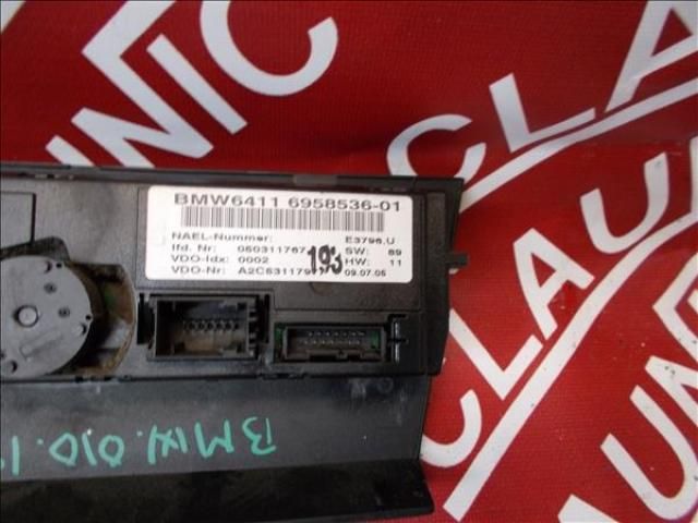 bontott BMW 3 E90 Klíma Kapcsoló