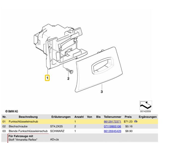 bontott BMW 3 E90 Kulcsház