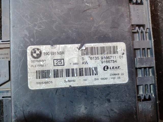 bontott BMW 3 E90 Lámpa Vezérlő