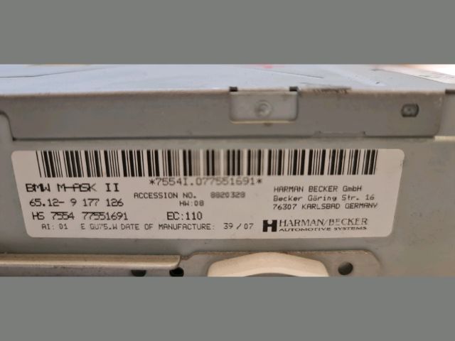 bontott BMW 3 E90 Navigációs Fejegység