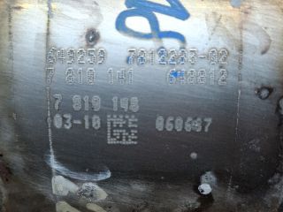 bontott BMW 3 E90 Részecskeszűrő