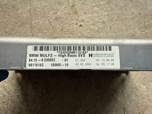 bontott BMW 3 E90 Telefon Elektronika