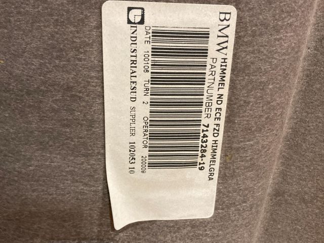 bontott BMW 3 E90 Tetőkárpit