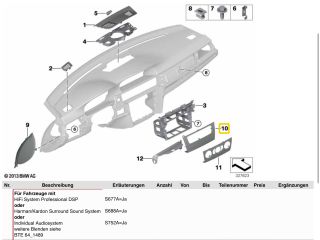 bontott BMW 3 E90 Ülésfűtés Kapcsoló Pár
