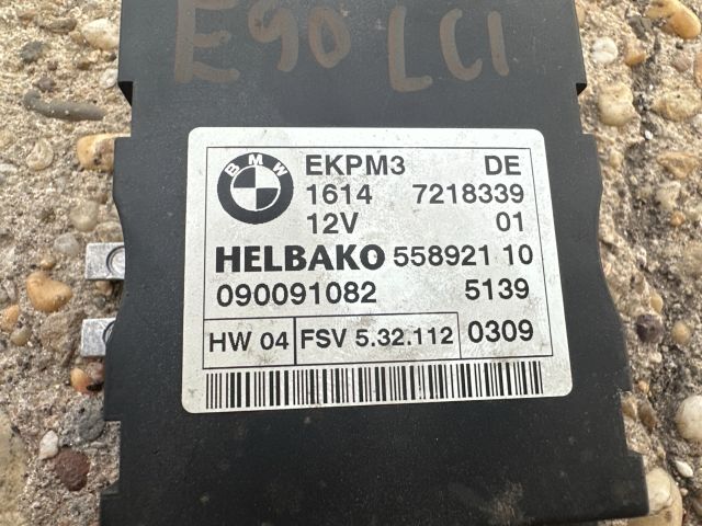 bontott BMW 3 E90 Üzemanyag Befecskendező Vezérlő