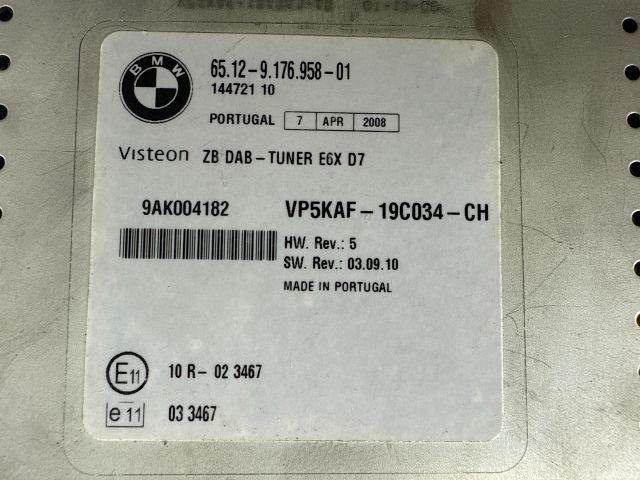 bontott BMW 3 E90 Video Elektronika