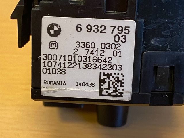 bontott BMW 3 E90 Világítás Kapcsoló