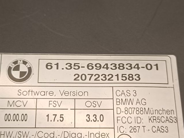 bontott BMW 3 E91 Immobilizer Elektronika