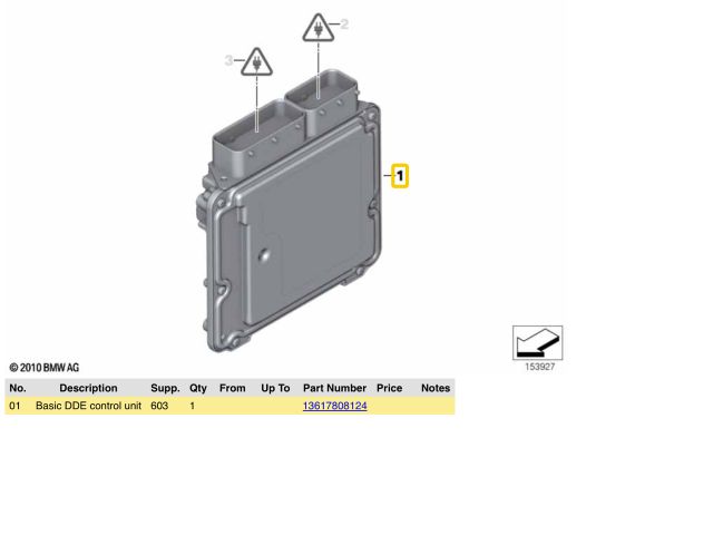 bontott BMW 3 E91 Motorvezérlő