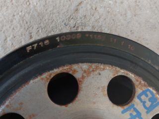 bontott BMW 3 E91 Főtengely Szíjtárcsa