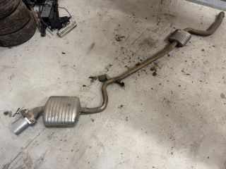 bontott BMW 3 E91 Komplett Kipufogó Rendszer