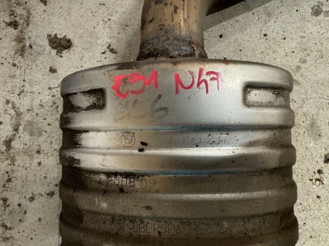 bontott BMW 3 E91 Komplett Kipufogó Rendszer