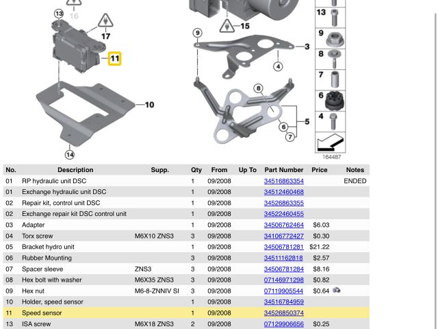 bontott BMW 3 E91 Sebesség Jeladó