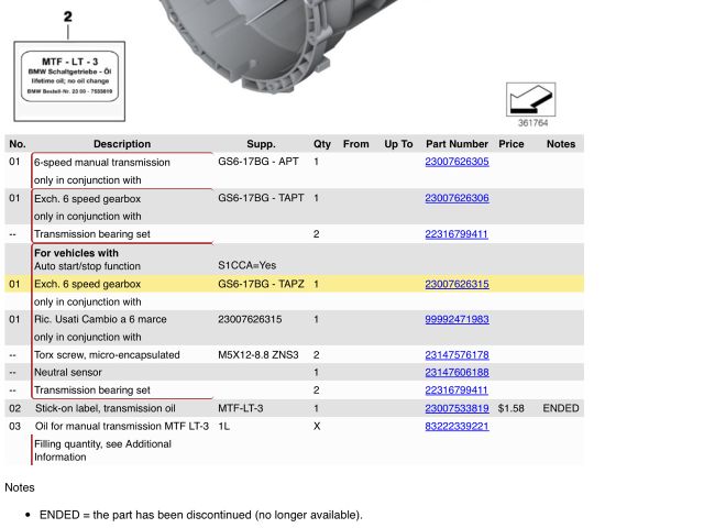 bontott BMW 3 E91 Váltó (Mechanikus)