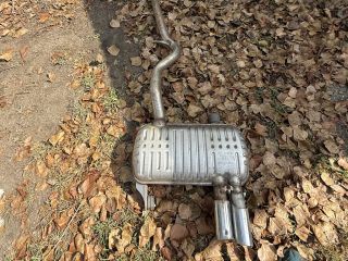 bontott BMW 3 E91 Komplett Kipufogó Rendszer