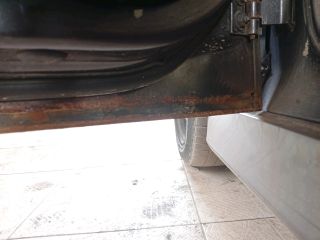 bontott BMW 3 E91 Bal első Ajtó (Üres lemez)