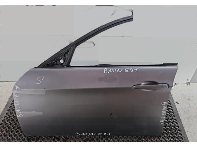 bontott BMW 3 E91 Bal első Ajtó (Üres lemez)