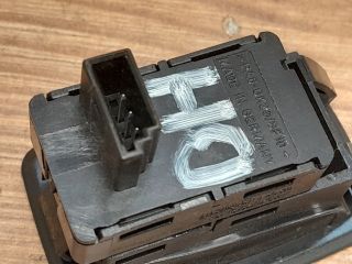 bontott BMW 3 E91 Bal hátsó Ablakemelő Kapcsoló