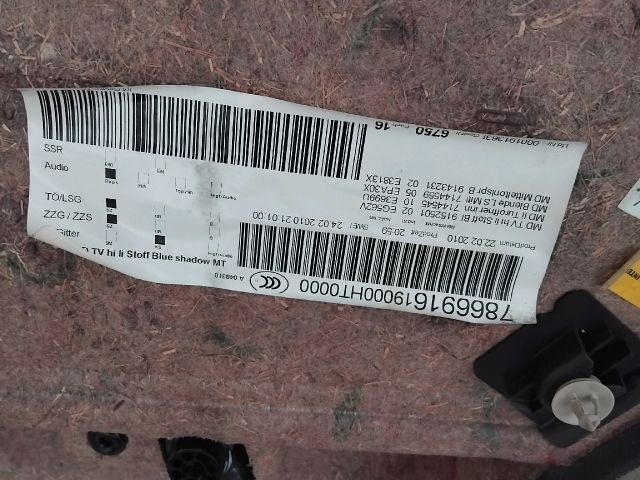 bontott BMW 3 E91 Bal hátsó Ajtó Kárpit