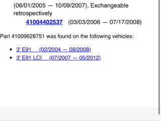 bontott BMW 3 E91 Bal hátsó Ajtó (Üres lemez)