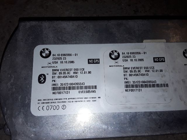 bontott BMW 3 E91 Bluetooth Elektronika