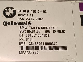 bontott BMW 3 E91 Bluetooth Elektronika