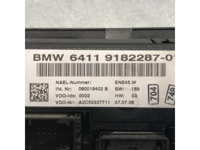 bontott BMW 3 E91 Fűtéskapcsoló (digit klímás)