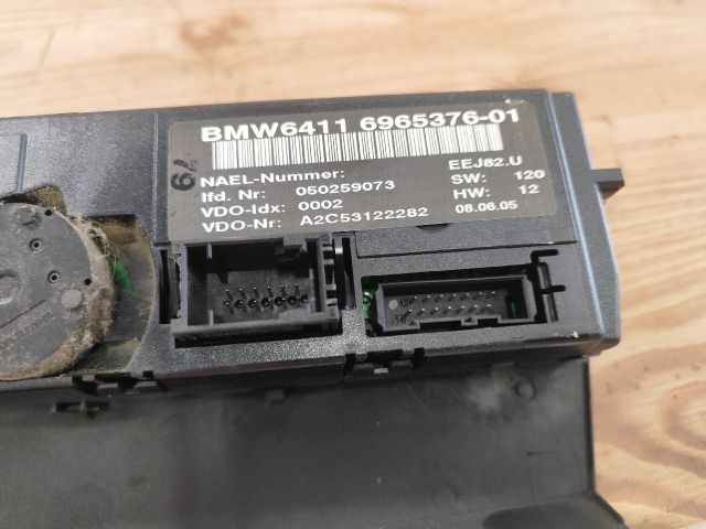 bontott BMW 3 E91 Fűtéskapcsoló (digit klímás)