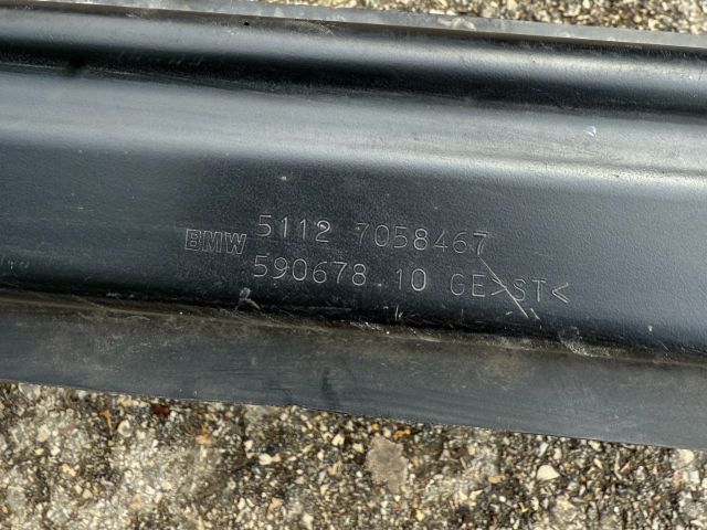 bontott BMW 3 E91 Hátsó Lökhárító Merevítő (Fém)