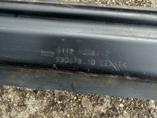 bontott BMW 3 E91 Hátsó Lökhárító Merevítő (Fém)