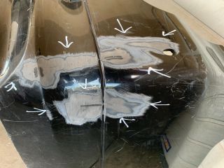 bontott BMW 3 E91 Hátsó Lökhárító (Üresen)