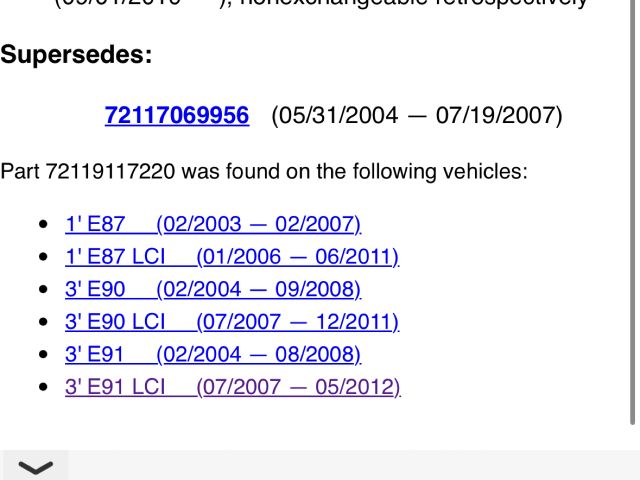 bontott BMW 3 E91 Jobb első Övfeszítő