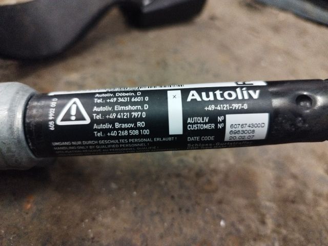 bontott BMW 3 E91 Jobb hátsó Biztonsági Öv Csat