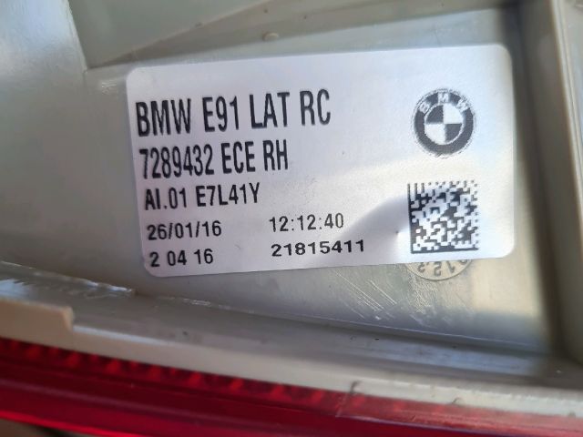 bontott BMW 3 E91 Jobb Hátsó Lámpa