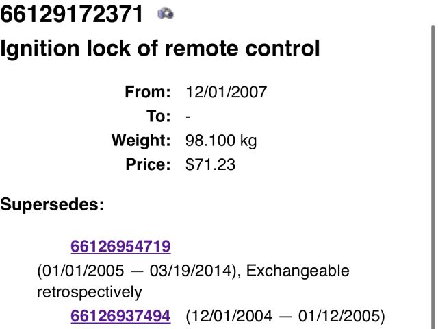 bontott BMW 3 E91 Kártyaolvasó