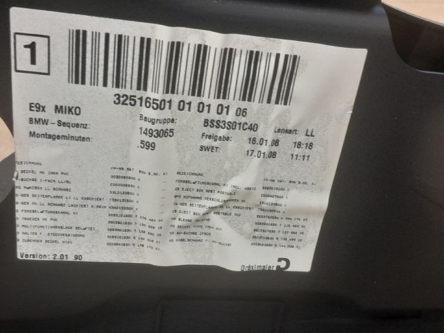 bontott BMW 3 E91 Könyöklő