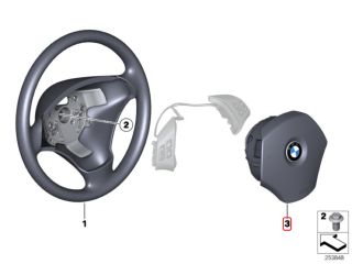 bontott BMW 3 E91 Kormánylégzsák