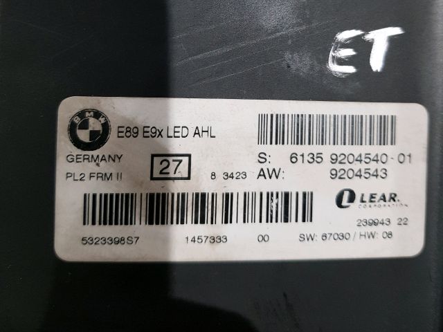 bontott BMW 3 E91 Lámpa Vezérlő