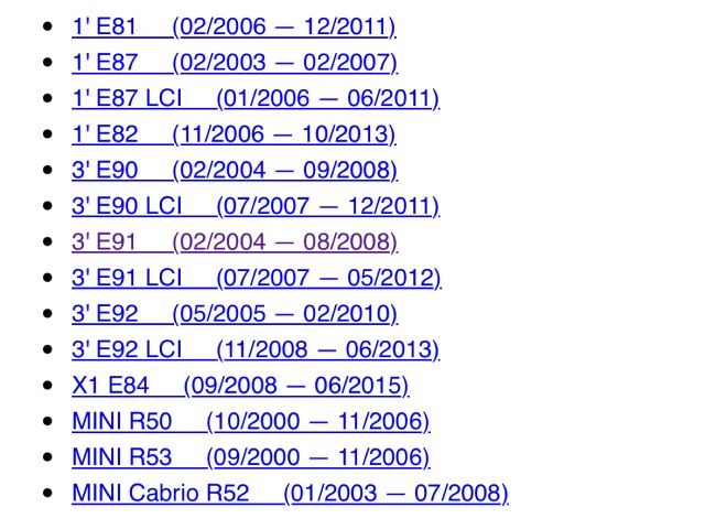 bontott BMW 3 E91 Légzsák Elektronika