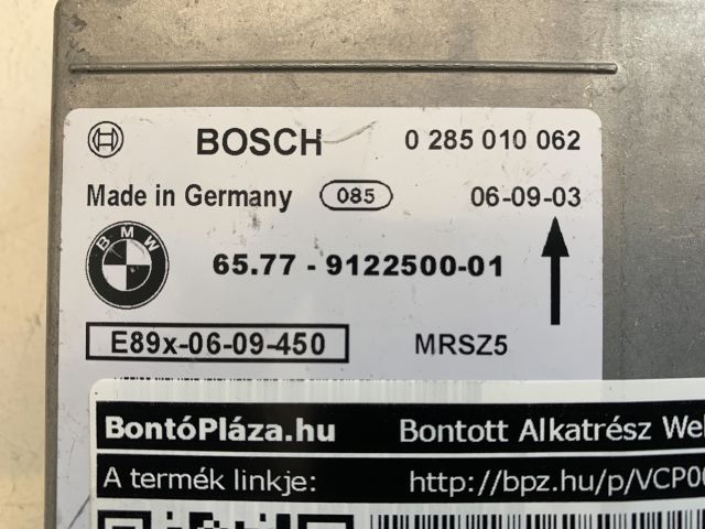 bontott BMW 3 E91 Légzsák Elektronika